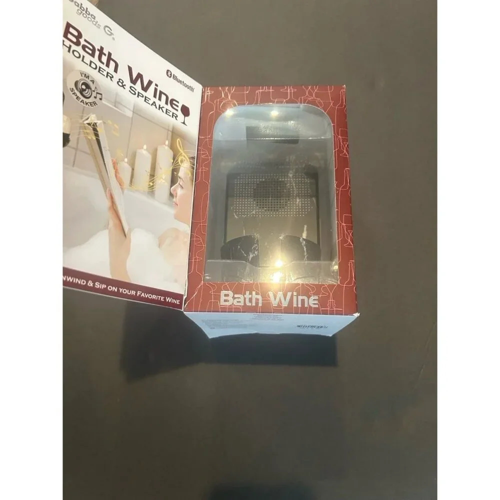 wine holder and bathroom speaker Néw sealed - Picture 2 of 3